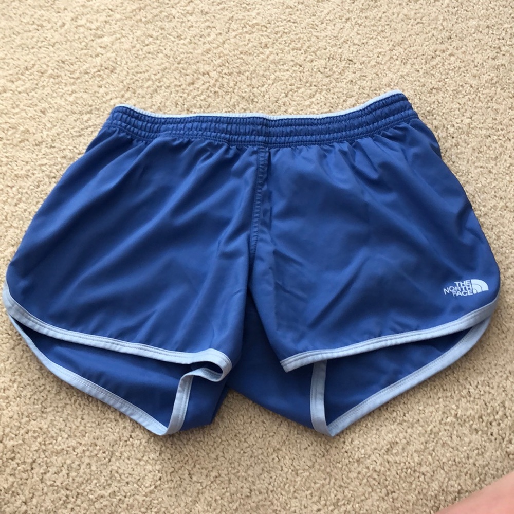 Blue women’s north face shorts! Size small!